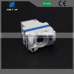 Superior Quality Cat6a Cat6 180 Degree Tooless Keystone Jacks Jack thumbnail-6