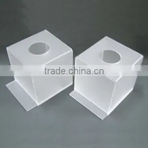 Customized Acrylic Clear Paper Box, Small Acrylic Box thumbnail-1