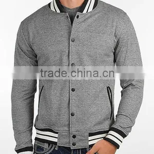 Baseball Cotton Fleece Varsity Jacket,custom Baseball Customized Fleece Varsity Jacket/bomber Streetwear Cotton Fleece Jacket thumbnail-1