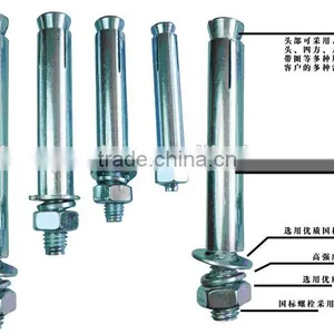 Made in China Zinc Plated Sleeve Anchor Bolts thumbnail-1