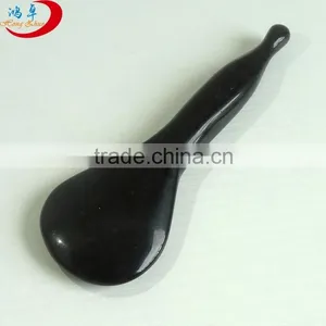 Chinese Traditional Green Crystal Small Jade Facial Massage Stone thumbnail-1