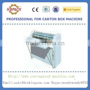 FGX Series Corrugated Paperboard Slicing Cutting and Pressing Machine/Used Corrugated Carton Box Making Machine thumbnail-1