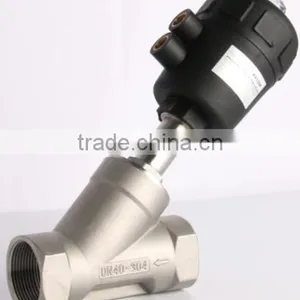 Double Two-way Angle Seat Valves With Flange thumbnail-2