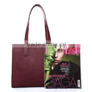 Fashion Vintage Celebrity Tote pu Leather Ladies Handbag thumbnail-2