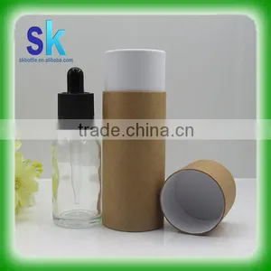 30ml Glass Dropper Bottle With Customize Paper Tube Paper Box Label Manufacturer thumbnail-1
