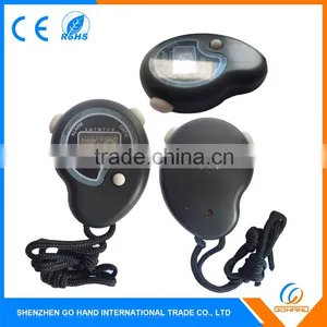 China Supplier Fashion Plastic Button Battery Professional Stopwatch thumbnail-3