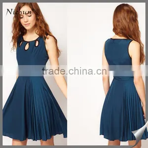 Designer Ruffle Design Dresses Wholesale thumbnail-1