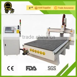 QL-M25 Working Area 600*900mm Automatic Tool Changing CE Wood Cnc 4 Axis Router thumbnail-6