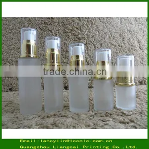 15ml 20ml 30ml 50ml Cream Glass Bottles With Sprayers Lotion Bottles for Wholesale thumbnail-1