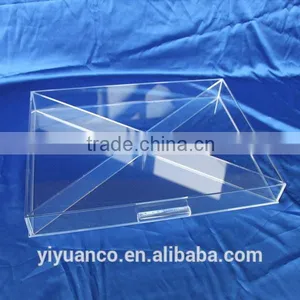 China New Products Lucite Makeup Display, Acrylic Lucite Makeup Box, Lucite Makeup Storage Boxes thumbnail-4