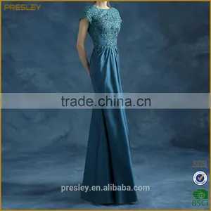 High Quality Fashion Lady Cap Sleeve New Bodycon Evening Party Cocktail Long Maxi Dress thumbnail-2