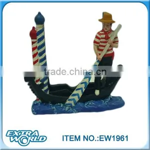 Polyresin Decorative Boat Statues thumbnail-1