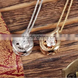 Gold Plated Fashion Jewellery for Women Zircon cz Pendent thumbnail-4