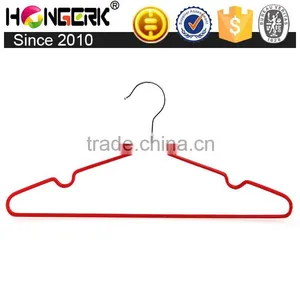 Non Slip Plastic Pvc Coated Clothes Hanger thumbnail-1