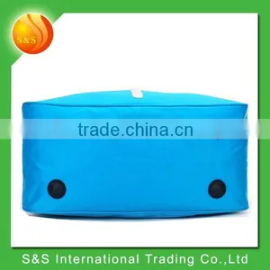 Blue Male and Female Business Travelers Folding Sky Travel Luggage Bag thumbnail-5