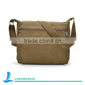 New Canvas Messenger Bags Wholesale From Bag Manufacture thumbnail-3