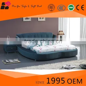 2016 Hot Sale Classic Fabric Modern Home Furniture Bed Design Sale for Bed Room thumbnail-1