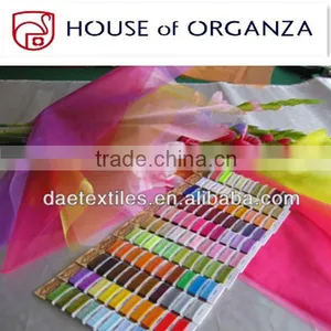 2014 Hot Sale Colorful Organza Sheets For Flower Wrapping thumbnail-1