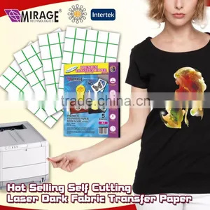 2016 Hot Selling Laser Dark Fabric Transfer Paper thumbnail-1