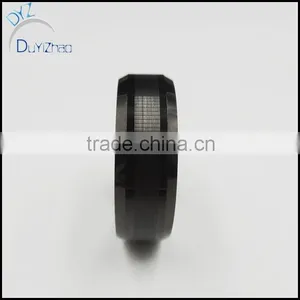 8mm Tungsten Carbide Ring Black Tungsten Ring Popular Tungsten Ring thumbnail-2