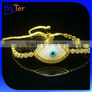 Fatima Of Hand Turkey Jewelry/Adjustable 925 Sterling Silver Opal Hamsa Bracelet/Pave CZ Diamond Evil Eye Bracelet Wholesale Quality Choice thumbnail-4