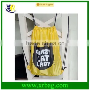 Custom Drawstring Backpack School Bags With Straps for Kids thumbnail-4