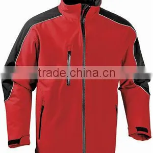Red Waterproof Softshell Jacket thumbnail-1