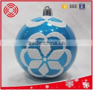 2016 Plastic Christmas Ball Decoration With Hand Painted thumbnail-1