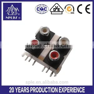4pin AV Pin Jack Board Used for TV/DCD/STB/VCD thumbnail-4