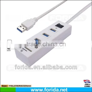 High Speed 4 Port USB 2.0 HUB With Switch in Factory Price thumbnail-1