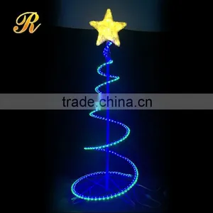 Outdoor Led 8 Inches Mini Led Christmas Tree thumbnail-1
