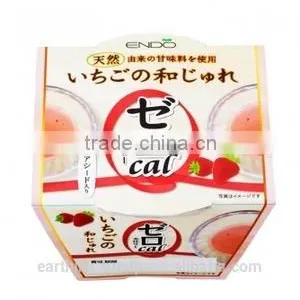 Japanese Very Popular Wagashi ENDO's 'Zero Calorie' Japanese-style Strawberry Jelly 88g thumbnail-3