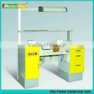 Good Quality Steel-board and Wood Structure Dental Laboratory Bench DLLB004 thumbnail-1
