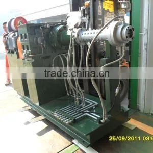 Gold Supplier High Performance 90mm Pin Barrel Cold Feed Rubber Extruder Machine thumbnail-1