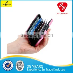High Quality Useful Aluminum Credit Card Holder Wallet thumbnail-5