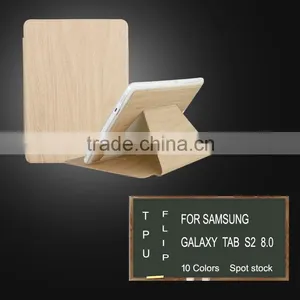 Case Tablet Leather Wallet Design Tablet Case for Samsung Galaxy Tab s2 8.0 Inch T710/t715 thumbnail-1