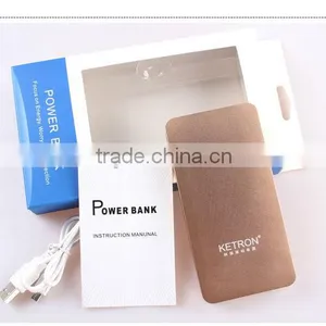 Li-polymer Delicacy High Capacity Led Light Ultra-thin Power Bank 2.1a thumbnail-5