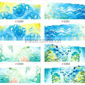 2015 1 Sheet Beautiful Nail Patch Stickers Cheap Wholesale thumbnail-1