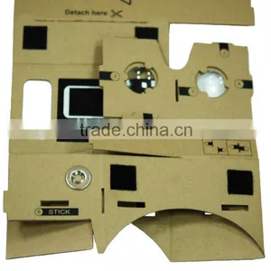 I AM CARDBOARD 45mm Focal Length Virtual Reality Google Cardboard With Printed Instructions and Easy to Follow Numbered Tabs thumbnail-5
