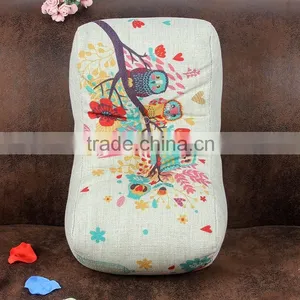 2015 New Cartoon Owl Digital Printing Waist Cushion Cover Thicken Office Pillow thumbnail-5