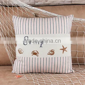 The Newest Cushion Home Decor Ocean Series Cushion Cover thumbnail-1