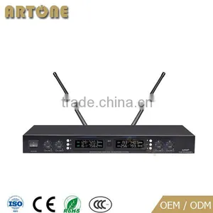 CMS-U604 UHF System fm True Diversity Table Stand Transmitter Conference Wireless Microphone thumbnail-3