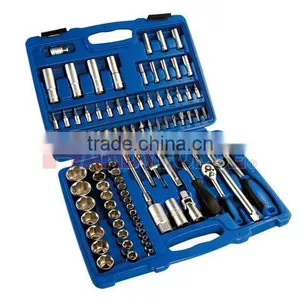 94 PCs 1/4 Inch Dr. & 1/2 Inch Dr. Socket and Bits Socket Set thumbnail-1