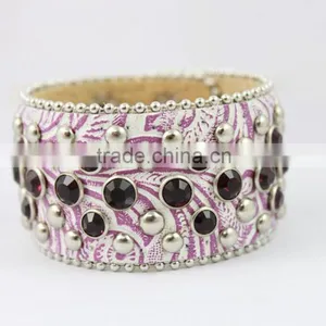 Fashion New Cheap Leather Wrap Bracelet thumbnail-1