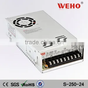 S-250-24 250w Ac/dc Switching Power Supply 10a 24 v dc Power Supply thumbnail-1