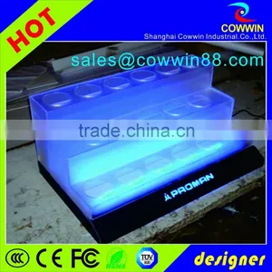 Wholesale Lighted Locking Acrylic Guitar Display Case, Tabletop Jewelry Display Cases thumbnail-5