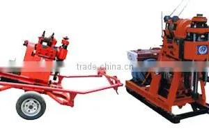 XUL-100 Small Mobile Multipurpose Water Well Drilling Machine thumbnail-2