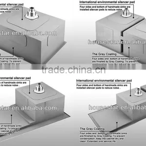 CUPC Approved Handmade Kitchen Sink Double Bowl Inox Sink Stainless Steel Sink Used Commercial -- 71544 thumbnail-4