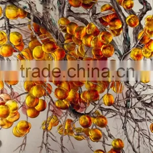 Customized Pattern Fusing Float Glass Painting Pictures Of Fruits thumbnail-2