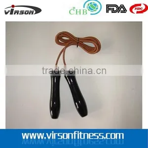 Wooden Skipping & Leather Jump Rope thumbnail-4